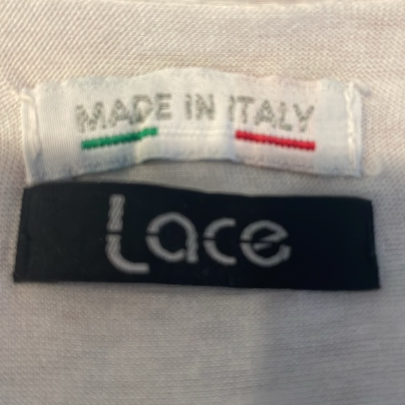 Lace 100% Silk Blouse OS - Picture 8 of 8